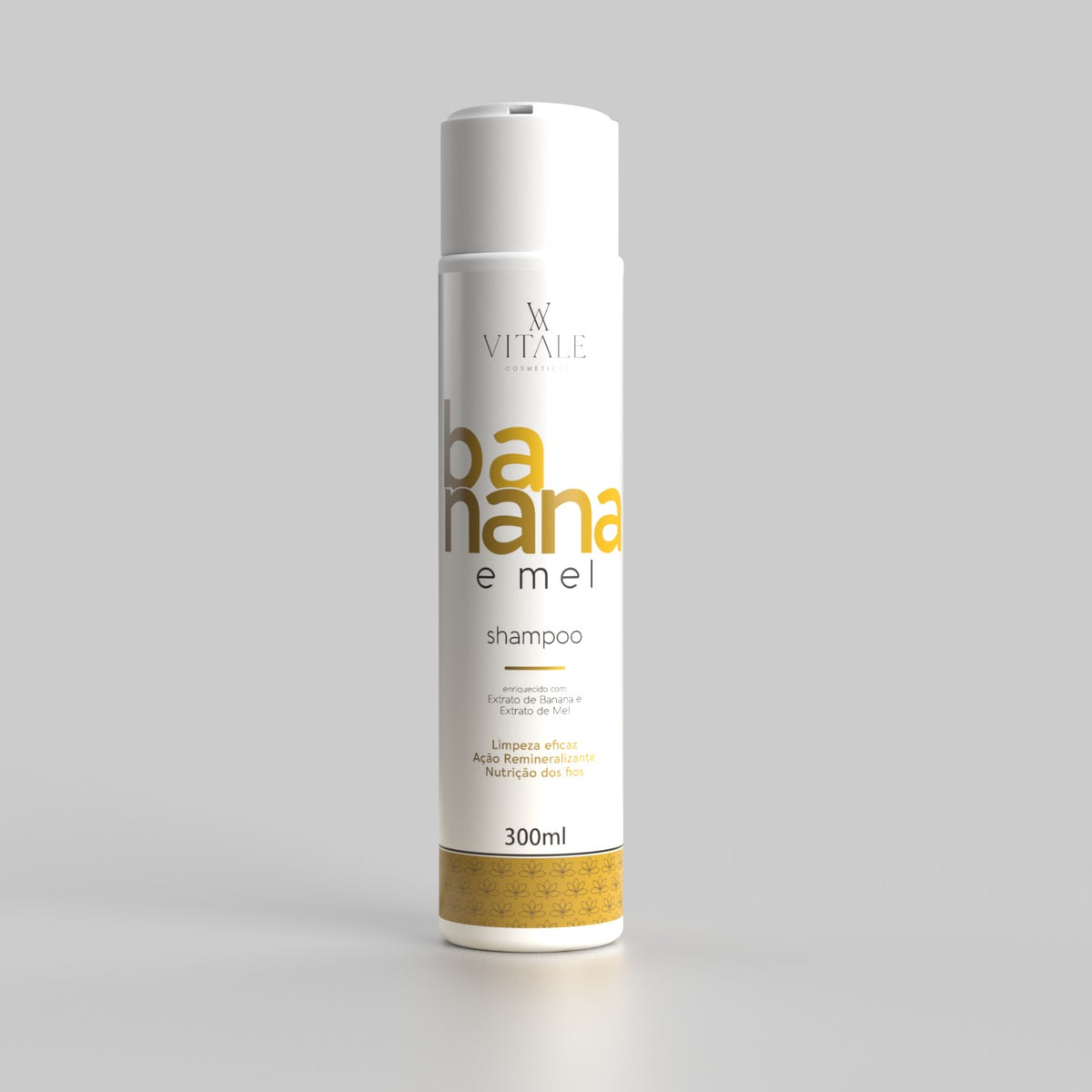 Shampoo Banana e Mel 300ml